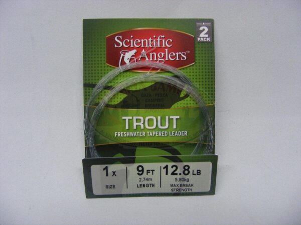 Leader mod.Trout 9 pies 2 Pack marca Scientific Anglers