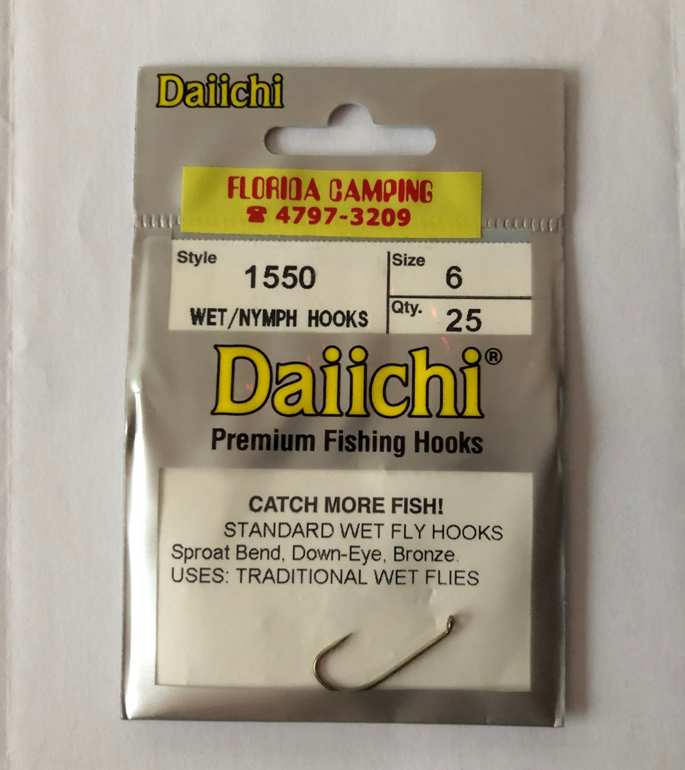 Daiichi Daiichi 1550 Wet / Nymph Hook