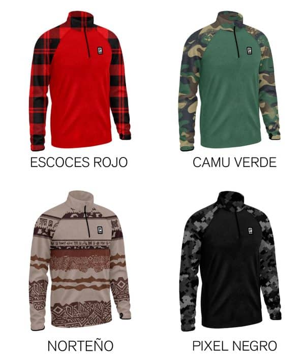 Buzo Térmico Micropolar Estampado marca Payo
