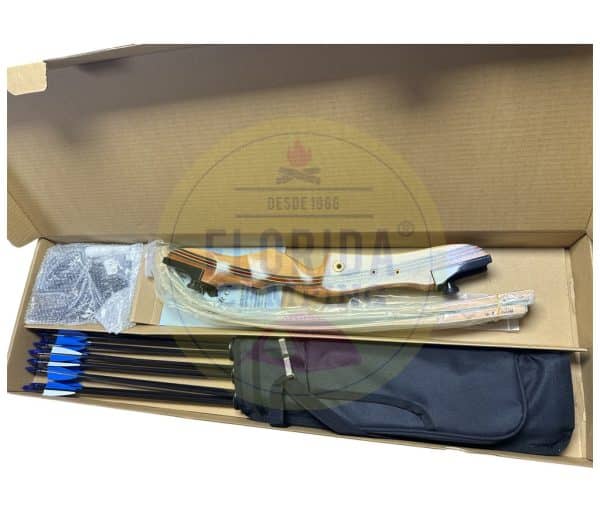 Arco Recurvo Kit Completo con Accesorios R7 marca Florida Camping - Imagen 2