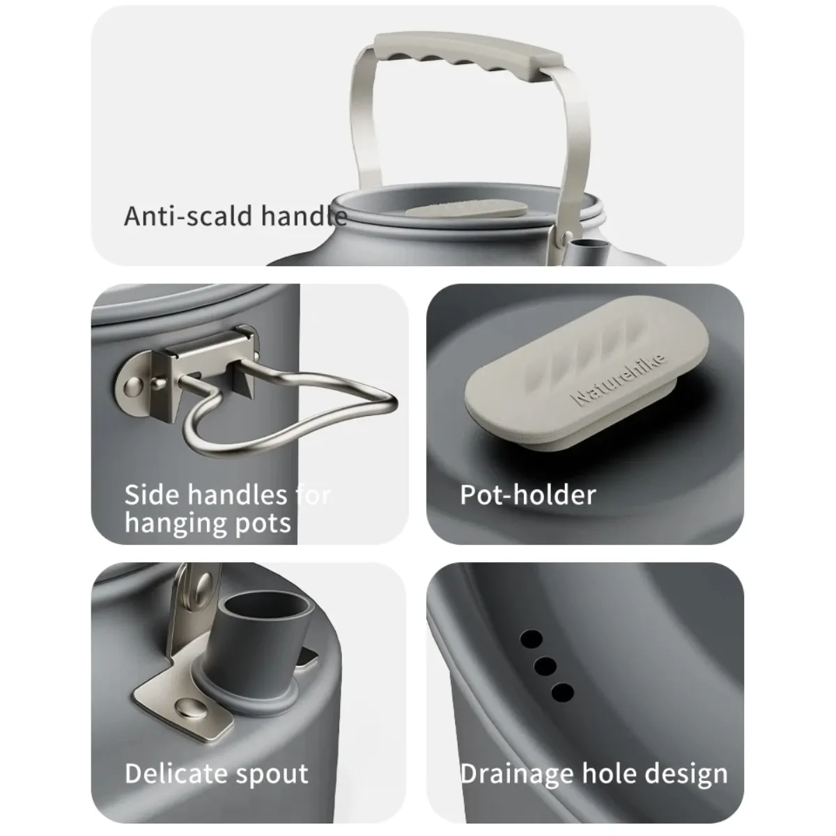 Marmita set de Camping 2-3 personas marca Naturehike - Imagen 4