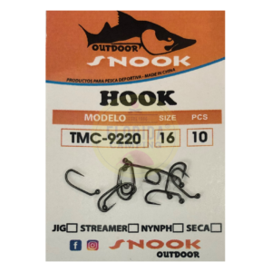 Anzuelos para ninfa checa 9220 marca snook