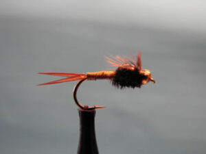 Moscas ninfas con bead head varios modelos marca fc