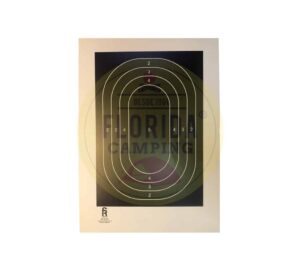 Blanco para práctica de tiro 209 pistola carton marca irusta