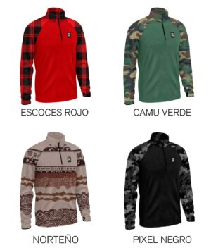 Buzo térmico micropolar estampado marca payo