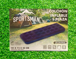 Colchón inflable una plaza marca sportsman
