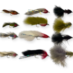 Combo 12 Moscas Streamers Surtidas marca MMM