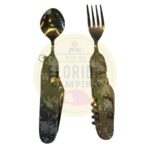 Cubiertos para camping camo marca fc