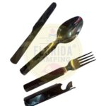 Cubiertos para camping encastrable marca fc