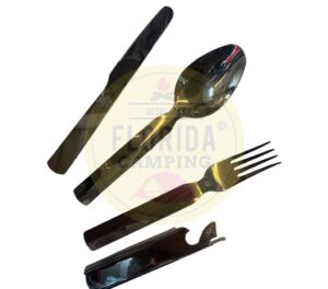 Cubiertos para camping encastrable marca fc