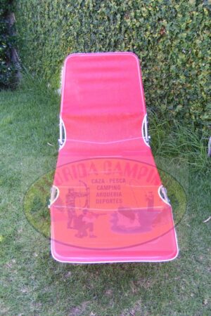 Reposera cama 8 posiciones tela coversol marca ri cass