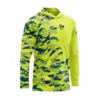 Remera tecnica manga larga con capucha marca payo