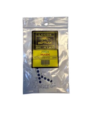 Cabecitas plasticas fish mask tipo fishskull marca reptilius