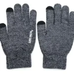 Guantes invierno touch screen gris marca alpine skate