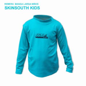 Remera niños proteccion uv real manga larga marca sks insouth