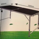 Mesa plegable aluminio marca fc