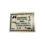 Anzuelo serie 3563 marca mustad