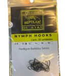Anzuelos para mosca ninfa barbless marca reptilius