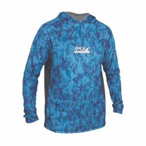 Remera proteccion uv real manga larga camu marca sks skinsouth