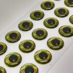 Ojos 3d depredador marca reptilius