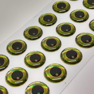 Ojos 3d depredador marca reptilius