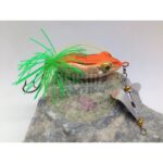 Señuelo rana realista grande con hélice marca redfish