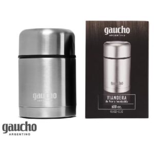 Vianda de acero inoxidable gvs2 060 marca gaucho argentino