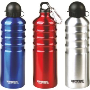 Botella de aluminio 0.5lt marca waterdog