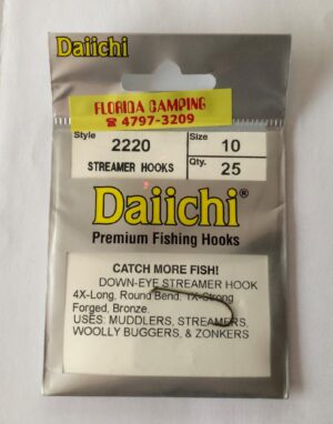 Anzuelos para atado de moscas 2220 marca daiichi