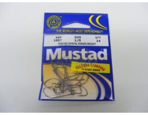 Anzuelo serie 1687 marca mustad