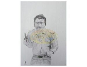 Blanco para práctica de tiro bad boy 2 carton marca irusta