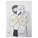 Blanco para práctica de tiro secuestrador/rehen carton marca irusta