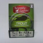 Leader trout 9 pies 2 pack marca scientific anglers