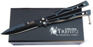 Navaja mariposa butterfly marca trento