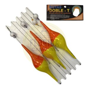 Línea pejerrey tramposa río de la plata 3 boyas marca doble t