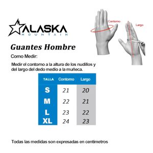 Alaska Guia de talles Patrol II
