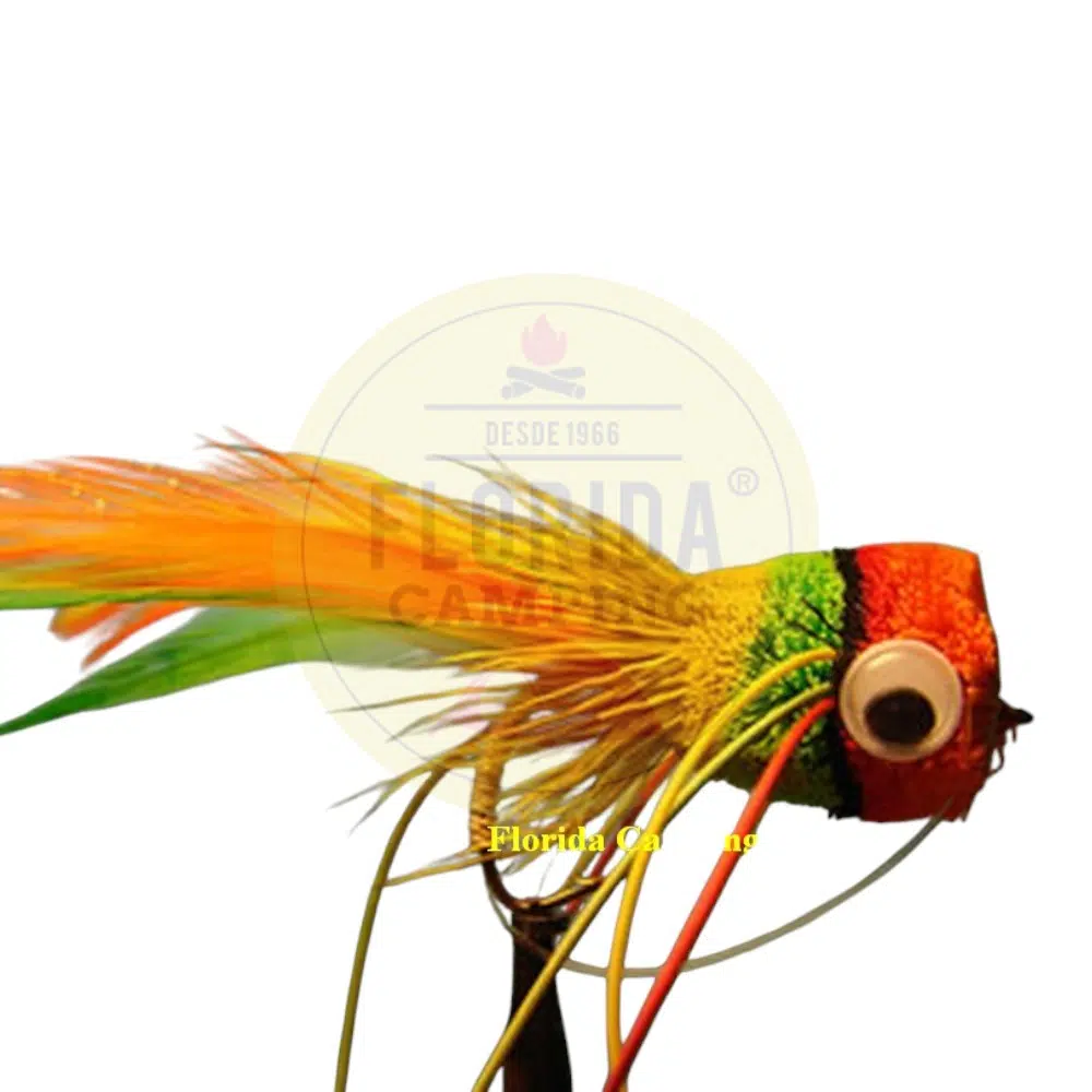 Moscas poppers y ratones de pelo varios modelos marca fc