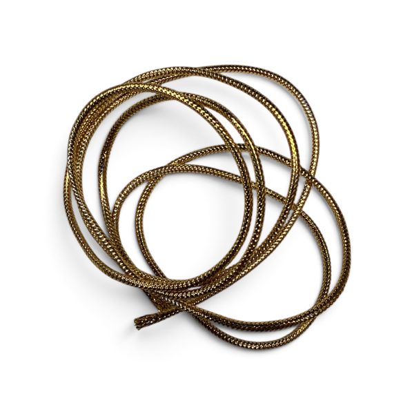 Mylar Tubing Dorado fino