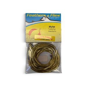 Mylar Tubing Dorado Mediano